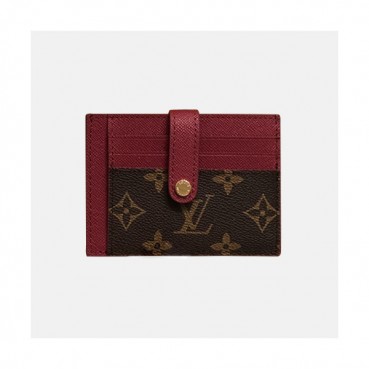 Louis Vuitton 2019 Monogram Card Purse -  루이비통 2019 모노그램 카드 퍼스,LOUW0323,와인