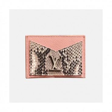 Louis Vuitton 2019 Lock Me Leather Card Purse M97001 - 루이비통 2019 락미 여성용 카드 퍼스,LOUW0304,Size(11cm),핑크