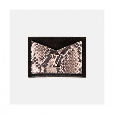 Louis Vuitton 2019 Lock Me Leather Card Purse M97001 - 루이비통 2019 락미 여성용 카드 퍼스,LOUW0302,Size(11cm),블랙