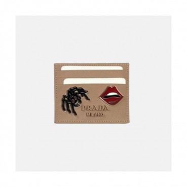 Prada 2019 Saffiano Card Purse 1MC025 - 프라다 사피아노 여성용 카드 퍼스 PRAW0135,10CM.베이지핑크