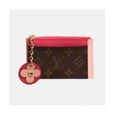 Louis Vuitton 2019  Monogram Zipped Card Holder Wallet M67494,13CM - 루이비통 2019 모노그램 지퍼 카드 홀더 지갑  M67494  LOUW204 ,13CM