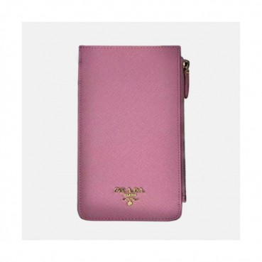 Prada 2019 Saffiano Card Wallet,1m1213 - 프라다 2019 사피아노 남여공용 카드 지갑 PRAW0090,20CM.핑크