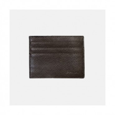 Prada 2019 Saffiano Card Purse - 프라다 사피아노 남여공용 카드 퍼스 PRAW0085,10CM.브라운