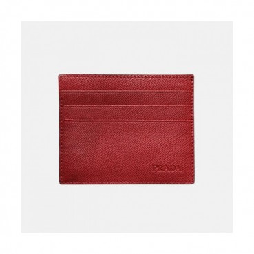 Prada 2019 Saffiano Card Purse - 프라다 사피아노 남여공용 카드 퍼스 PRAW0083,10CM.레드