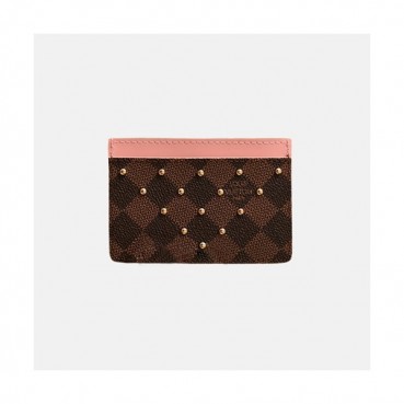 Louis Vuitton 2019 Damier Ebene Cavas Card Holder N60248 - 루이비통 다미에 에벤 캔버스 카드 홀더 LOUW0177.Size(11cm).브라운