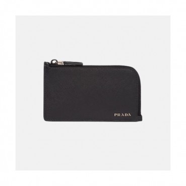 Prada 2019 Saffiano Card Purse 2MC021 - 프라다 사피아노 남여공용 카드 퍼스 PRAW0047,13CM.블랙