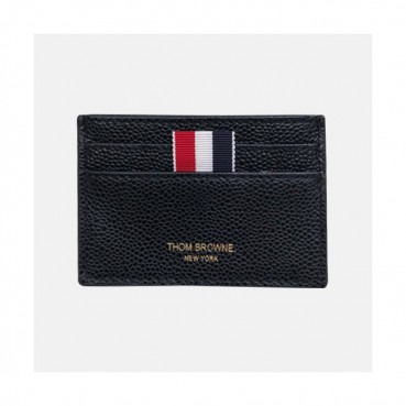 Thom Browne 2019 Leather Card Purse - 톰브라운 2019 레더 남여공용 카드 퍼스 TBW0014,블랙