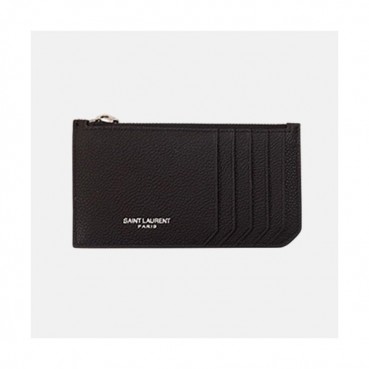 Saint Laurent 2019 Card Purse 346104 - 입생로랑 남여공용 카드 퍼스 SLW0008. 13CM.블랙