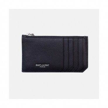 Saint Laurent 2019 Card Purse 346104 - 입생로랑 남여공용 카드 퍼스 SLW0007. 13CM.블랙