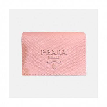 Prada 2019 Saffiano Card Holder 1MC122 - 프라다 사피아노 남여공용 카드 홀더 PRAW0045. 11CM.핑크