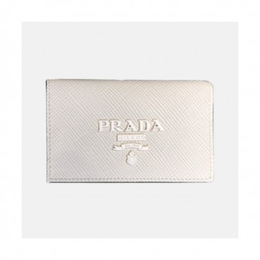 Prada 2019 Saffiano Card Holder 1MC122 - 프라다 사피아노 남여공용 카드 홀더 PRAW0042. 11CM.화이트