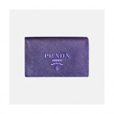 Prada 2019 Saffiano Card Holder 1MC122 - 프라다 사피아노 남여공용 카드 홀더 PRAW0039. 11CM.퍼플