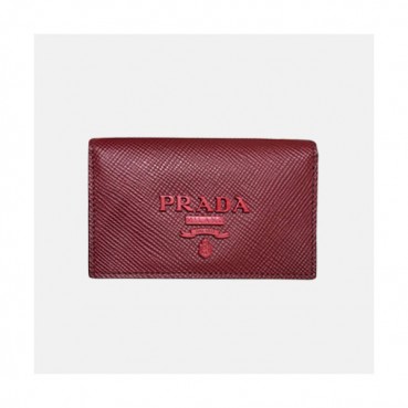 Prada 2019 Saffiano Card Holder 1MC122 - 프라다 사피아노 남여공용 카드 홀더 PRAW0037. 11CM.레드