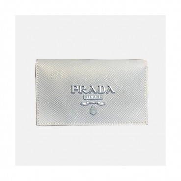 Prada 2019 Saffiano Card Holder 1MC122 - 프라다 사피아노 남여공용 카드 홀더 PRAW0035. 11CM.스카이블루