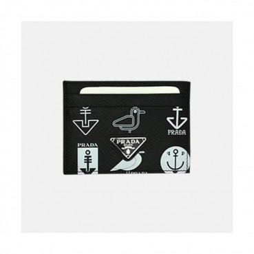 Prada 2019 Saffiano Card Purse - 프라다 사피아노 남여공용 카드 퍼스 PRAW0004,7.5CM.블랙