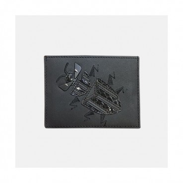 Fendi 2019 Leather Card Purse - 펜디 남여공용 레더 카드 퍼스 FENW0061.Size(10.5cm).블랙