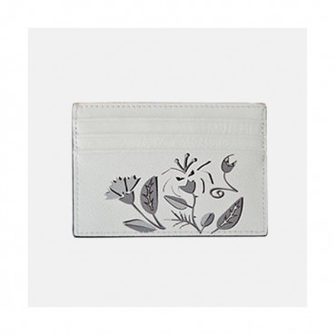 Fendi 2019 Leather Card Purse - 펜디 남여공용 레더 카드 퍼스 FENW0043.Size(10.5cm).화이트