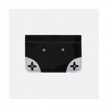 Louis Vuitton 2019 Vernis Card Holder - 루이비통 여성용 베르니 카드 홀더 LOUW0019.Size(11cm).블랙