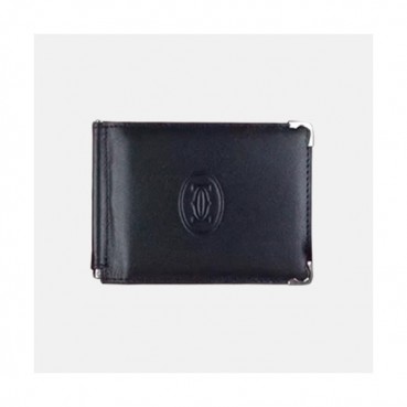 Cartier 2018 Mens Leather Card Holder - 까르띠에 남성 신상 레더 카드홀더 Car001x.블랙