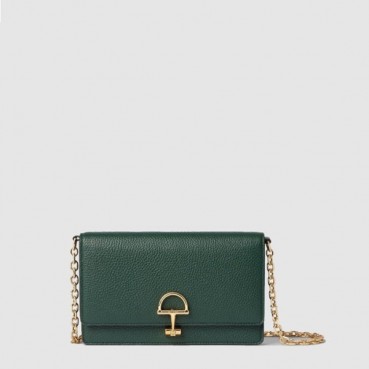 구찌 여성 하프 홀스빗 체인 지갑 - Gucci Womens Half Horsebit Chain Wallet 