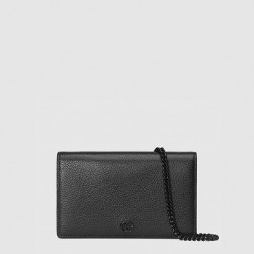 구찌 여성 GG 마몽 체인 지갑 - Gucci Womens GG Marmont Chain Wallet 