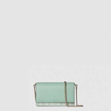 구찌 여성 GG 엠블럼 체인 지갑 - Gucci Womens GG Emblem Chain Wallet 