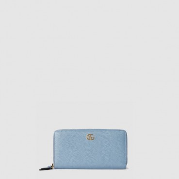 구찌 남/녀 마몽 바이컬러 지퍼 지갑 - Gucci Unisex Marmont Bicolor Zipper Wallet 