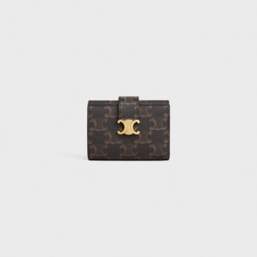 셀린느 여성 트리오페 반지갑 - Celine Womens Triomphe Wallet 