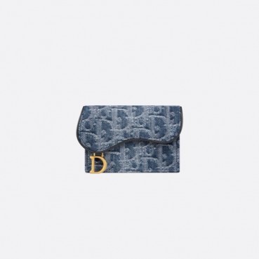 디올 여성 새들 플랩 지갑 S5611 - Dior Womens Card Wallets 