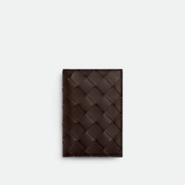 보테가베네타 남성 초코 반지갑 - Bottega Veneta Mens Half Wallets 