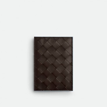 보테가베네타 남성 초코 반지갑 - Bottega Veneta Mens Half Wallets 