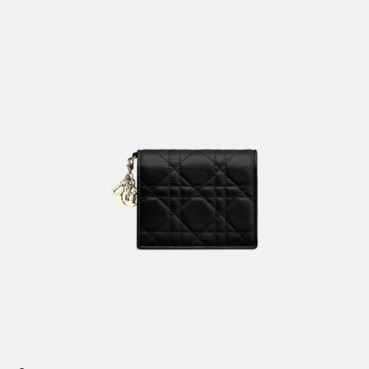 디올 여성 블랙 지갑 - Dior Womens Black Wallet 