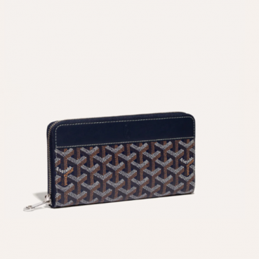 고야드 남/녀 마티뇽 네이비 지갑 GM - Goyard Unisex Matignon Long Wallets 