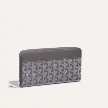 고야드 남/녀 마티뇽 그레이 지갑 GM - Goyard Unisex Matignon Long Wallets 