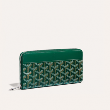 고야드 남/녀 마티뇽 그린 지갑 GM - Goyard Unisex Matignon Long Wallets 