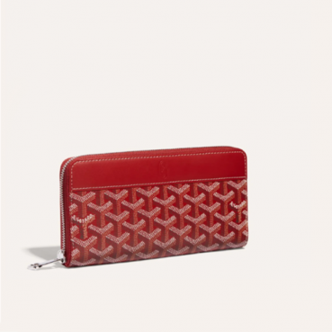 고야드 남/녀 마티뇽 레드 지갑 GM - Goyard Unisex Matignon Long Wallets 