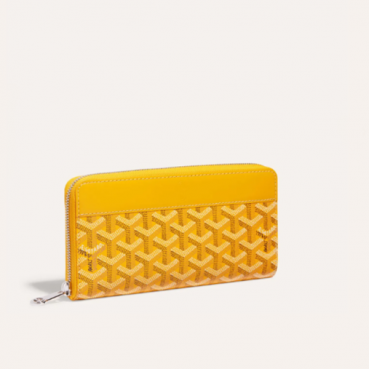 고야드 남/녀 마티뇽 옐로우 지갑 GM - Goyard Unisex Matignon Long Wallets 