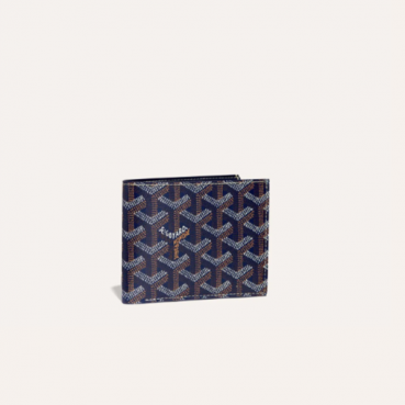 고야드 남/녀 네이비 빅투와르 반지갑 - Goyard Unisex Victoire Wallets 