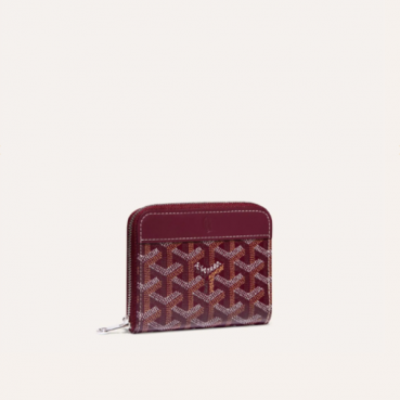 고야드 남/녀 마티뇽 버건디 지갑 PM - Goyard Unisex Matignon Wallets 
