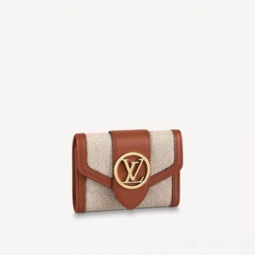 루이비통 여성 브라운 반지갑 - Louis vuitton Womens Brown Wallets 