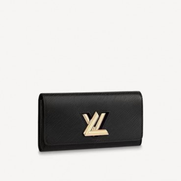 루이비통 여성 블랙 장지갑 - Louis vuitton Womens Black Wallets 