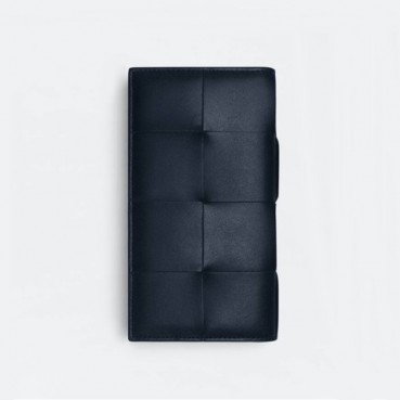 보테가베네타 남성 네이비 장지갑 - Bottega Veneta Mens Navy Long Wallets 