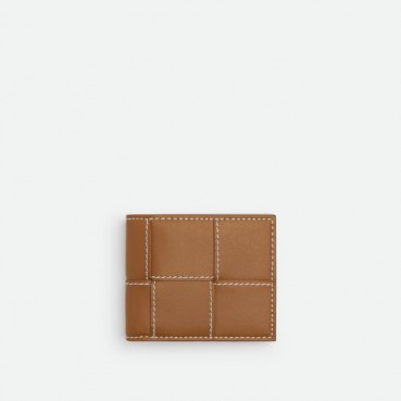 보테가베네타 남성 브라운 반지갑 - Bottega Veneta Mens Brown Half Wallets 