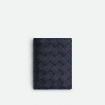 보테가베네타 남성 블랙 반지갑 - Bottega Veneta Mens Black Half Wallets 