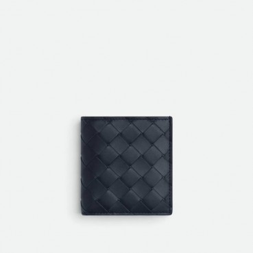 보테가베네타 남성 블랙 반지갑 - Bottega Veneta Mens Black Half Wallets 