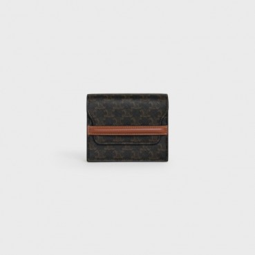 셀린느 여성 브라운 반지갑 - Celine Womens Brown Wallets 