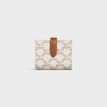 셀린느 여성 화이트 반지갑 - Celine Womens White Wallets 