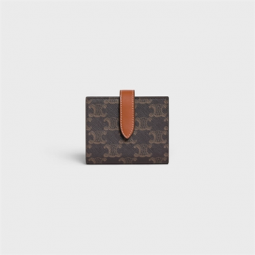 셀린느 여성 브라운 반지갑 - Celine Womens Brown Wallets 