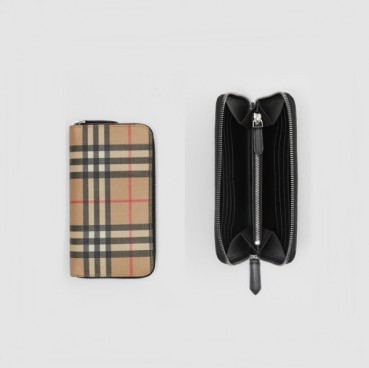 버버리 남성 베이지 장지갑 - Burberry Mens Beige Long Wallets 