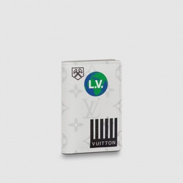 루이비통 남성 포켓오거나이저 M67817 - Louis vuitton Mens White Wallets 